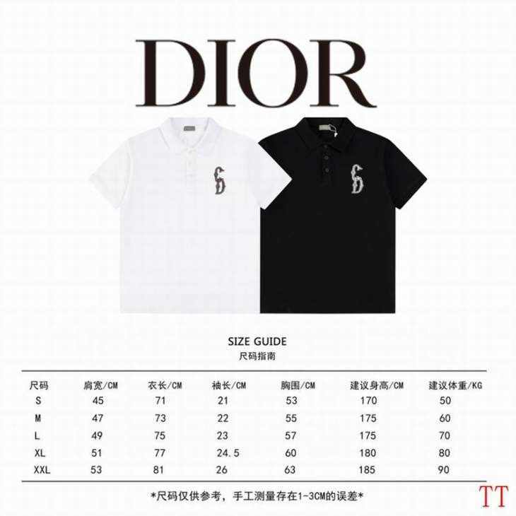 Picture of Dior Polo Shirts Short _SKUDiorS-2XL20tr14328378
